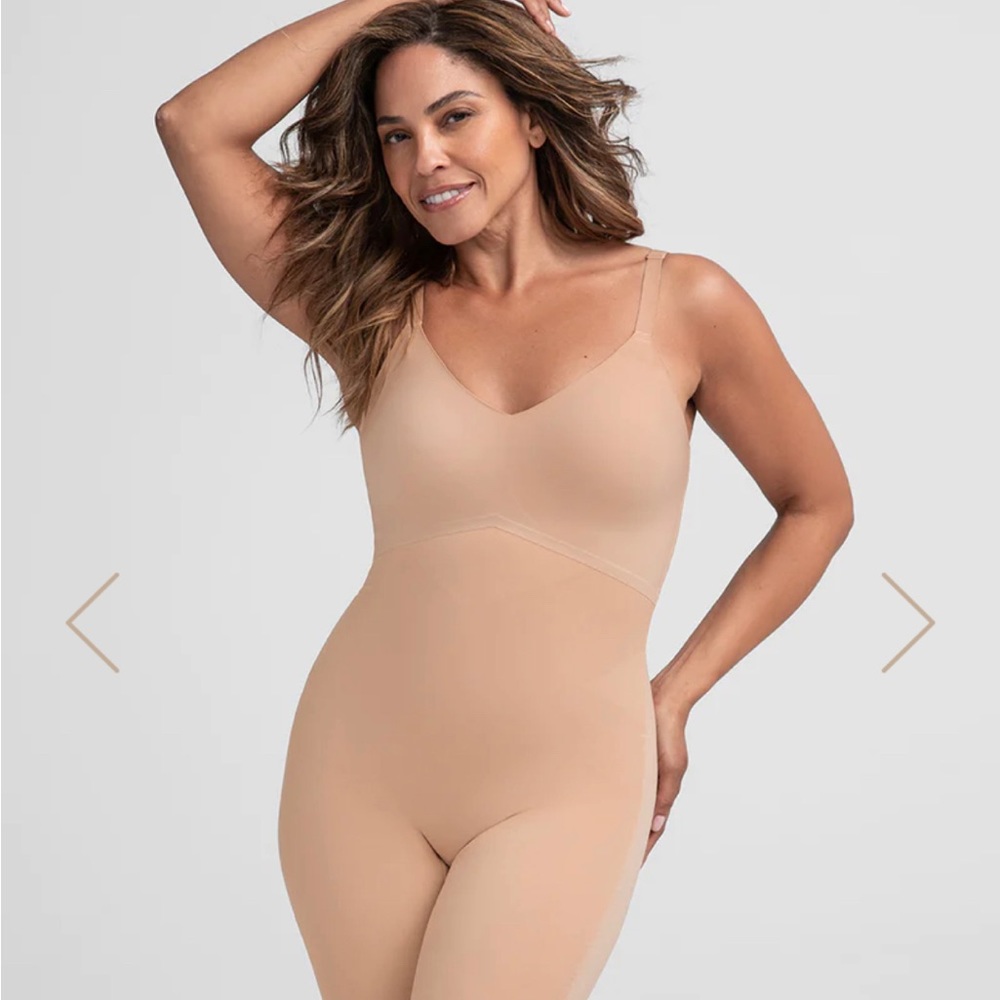 Honey love mid thigh body suit